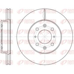 Stabdžių diskas REMSA 6224.10