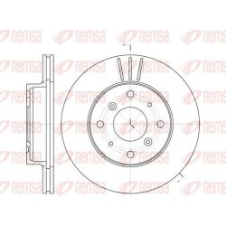 Stabdžių diskas REMSA 6225.10