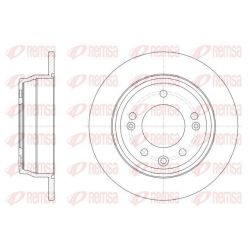Stabdžių diskas REMSA 62517.00