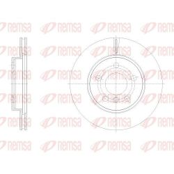 Stabdžių diskas REMSA 62532.10