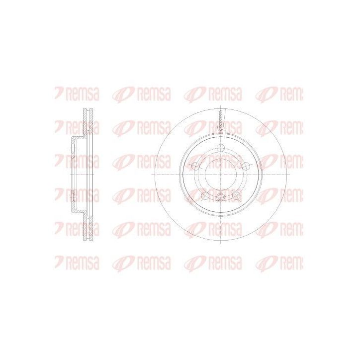 Stabdžių diskas REMSA 62532.10