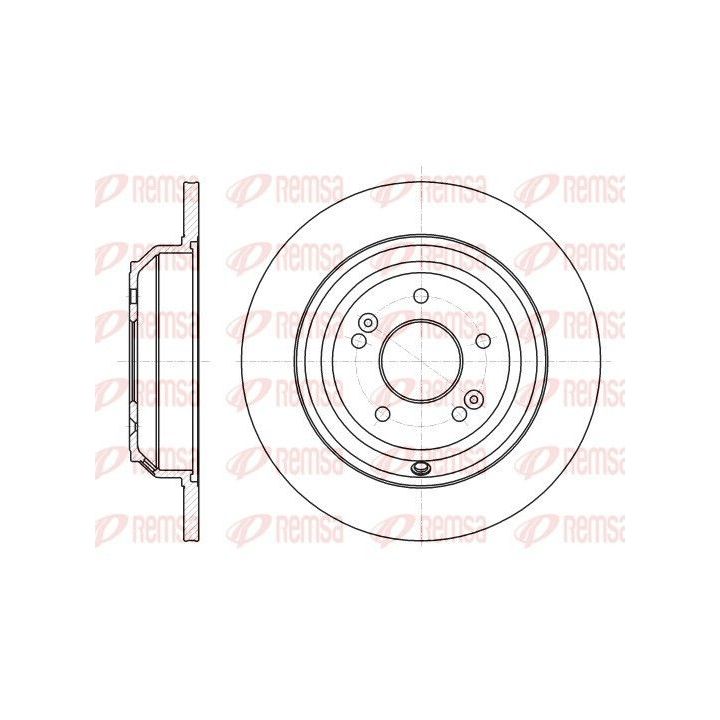 Stabdžių diskas REMSA 62542.00