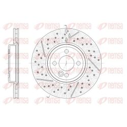 Stabdžių diskas REMSA 62543.10