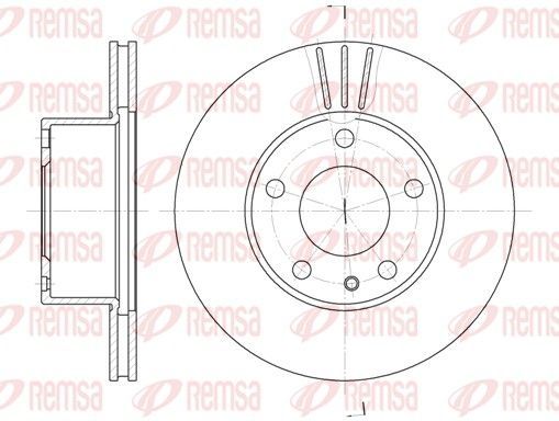 Stabdžių diskas REMSA 6298.10