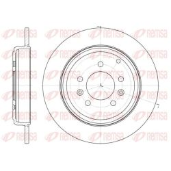 Stabdžių diskas REMSA 6330.00