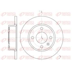 Stabdžių diskas REMSA 6425.00