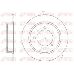 Stabdžių diskas REMSA 6447.00