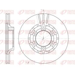 Stabdžių diskas REMSA 6464.10