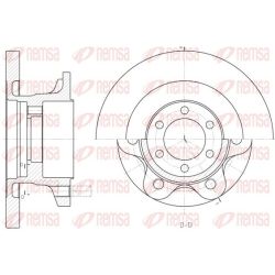 Stabdžių diskas REMSA 6500.00
