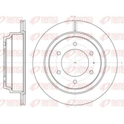 Stabdžių diskas REMSA 6515.10