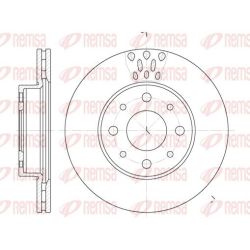 Stabdžių diskas REMSA 6517.10