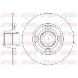 Stabdžių diskas REMSA 6537.00