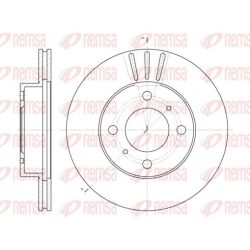 Stabdžių diskas REMSA 6557.10