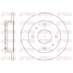 Stabdžių diskas REMSA 6568.00