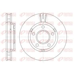 Stabdžių diskas REMSA 6581.10