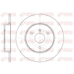 Stabdžių diskas REMSA 6617.00