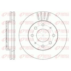 Stabdžių diskas REMSA 6625.10