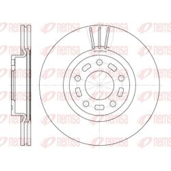 Stabdžių diskas REMSA 6672.10