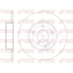 Stabdžių diskas REMSA 6674.00
