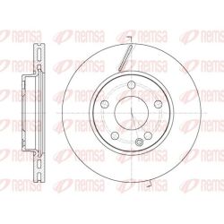 Stabdžių diskas REMSA 6675.10
