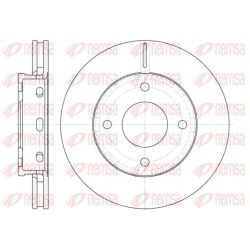 Stabdžių diskas REMSA 6680.10