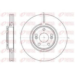 Stabdžių diskas REMSA 6694.10
