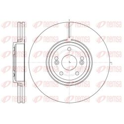 Stabdžių diskas REMSA 6695.10