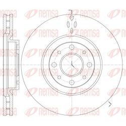 Stabdžių diskas REMSA 6734.10