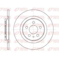 Stabdžių diskas REMSA 6736.00