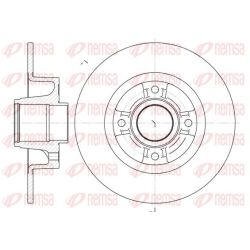 Stabdžių diskas REMSA 6750.00