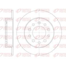 Stabdžių diskas REMSA 6762.00