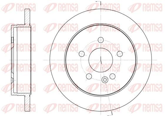 Stabdžių diskas REMSA 6799.00