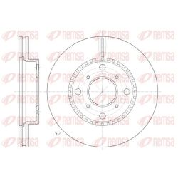 Stabdžių diskas REMSA 6804.10