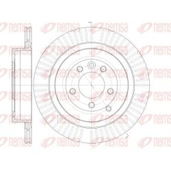 Stabdžių diskas REMSA 6849.10