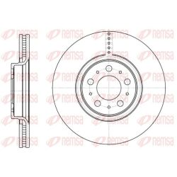 Stabdžių diskas REMSA 6866.10