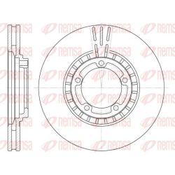 Stabdžių diskas REMSA 6884.10