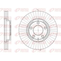 Stabdžių diskas REMSA 6898.10