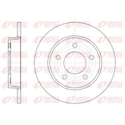 Stabdžių diskas REMSA 6906.00