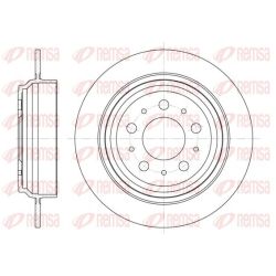 Stabdžių diskas REMSA 6924.00