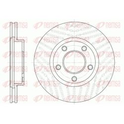 Stabdžių diskas REMSA 6932.10