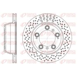 Stabdžių diskas REMSA 6941.10