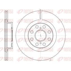Stabdžių diskas REMSA 6961.10