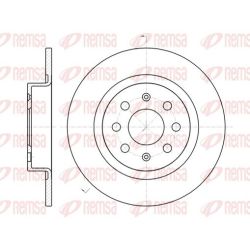Stabdžių diskas REMSA 6983.00