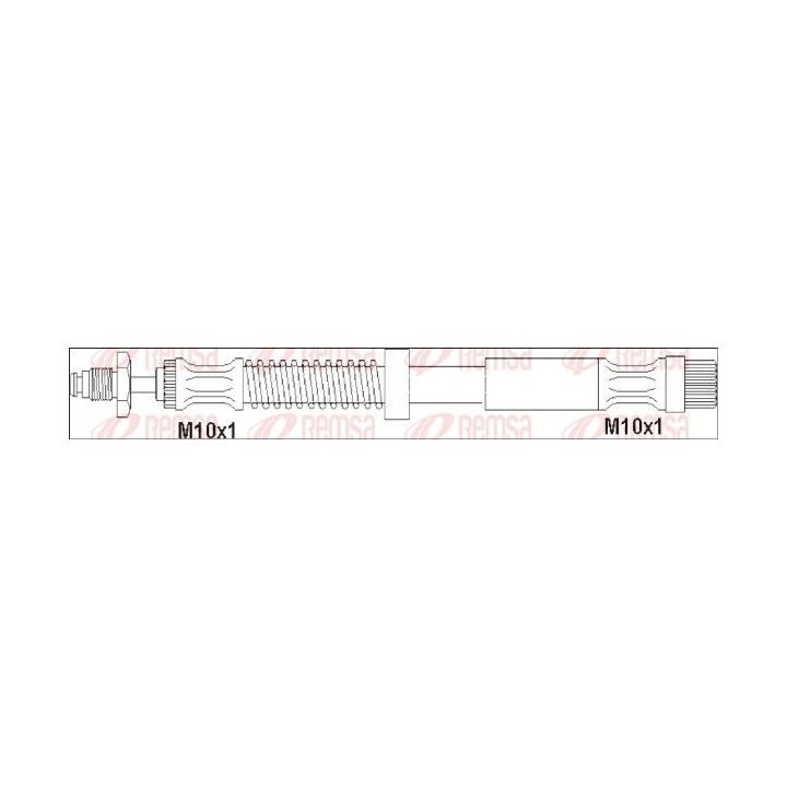 Stabdžių žarnelė REMSA G1901.69