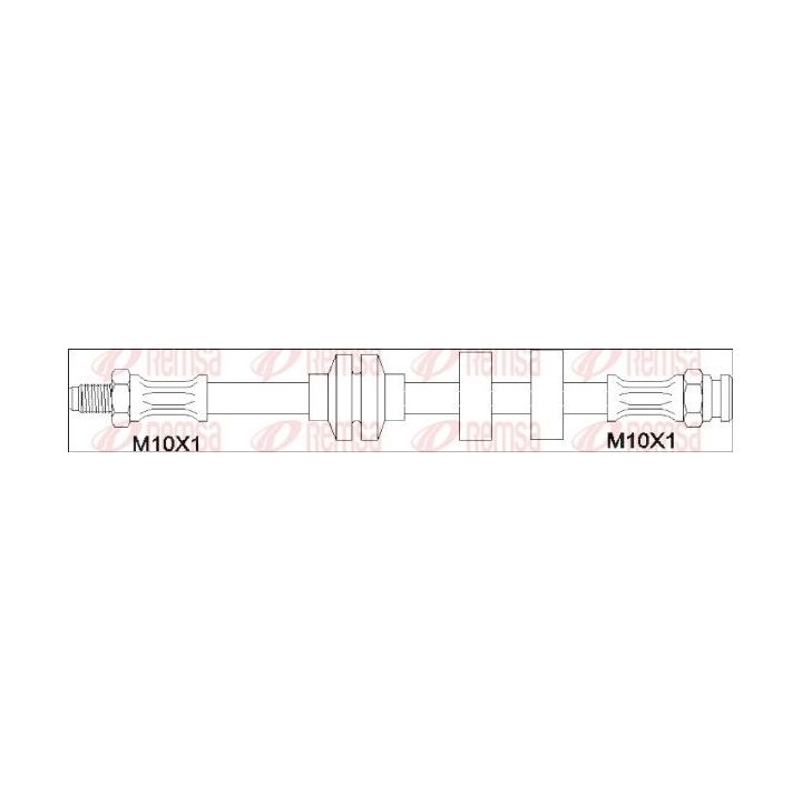 Stabdžių žarnelė REMSA G1901.73