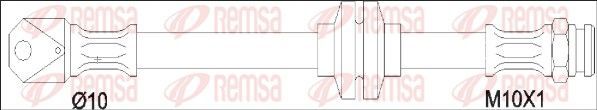 Stabdžių žarnelė REMSA G1903.85