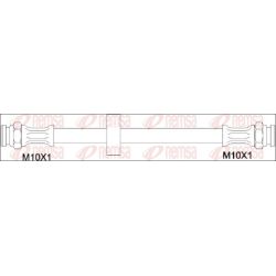 Stabdžių žarnelė REMSA G1906.05