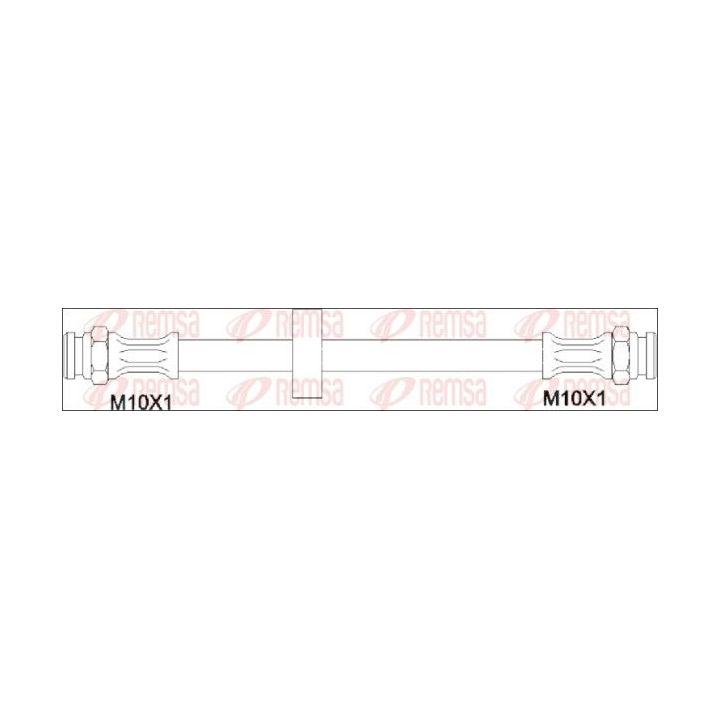 Stabdžių žarnelė REMSA G1906.05
