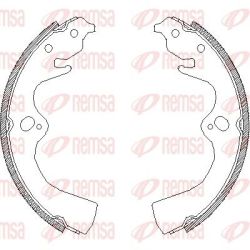 Stabdžių trinkelė REMSA 4077.00