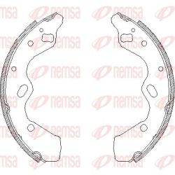 Stabdžių trinkelė REMSA 4110.00